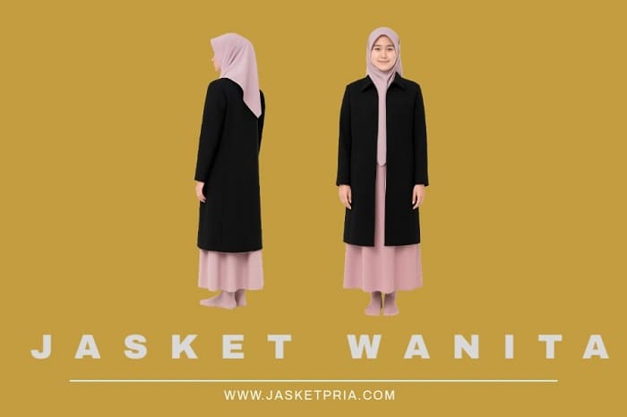 Jasket Santri Wanita Panjang