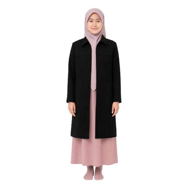 Jasket Santri Wanita Panjang